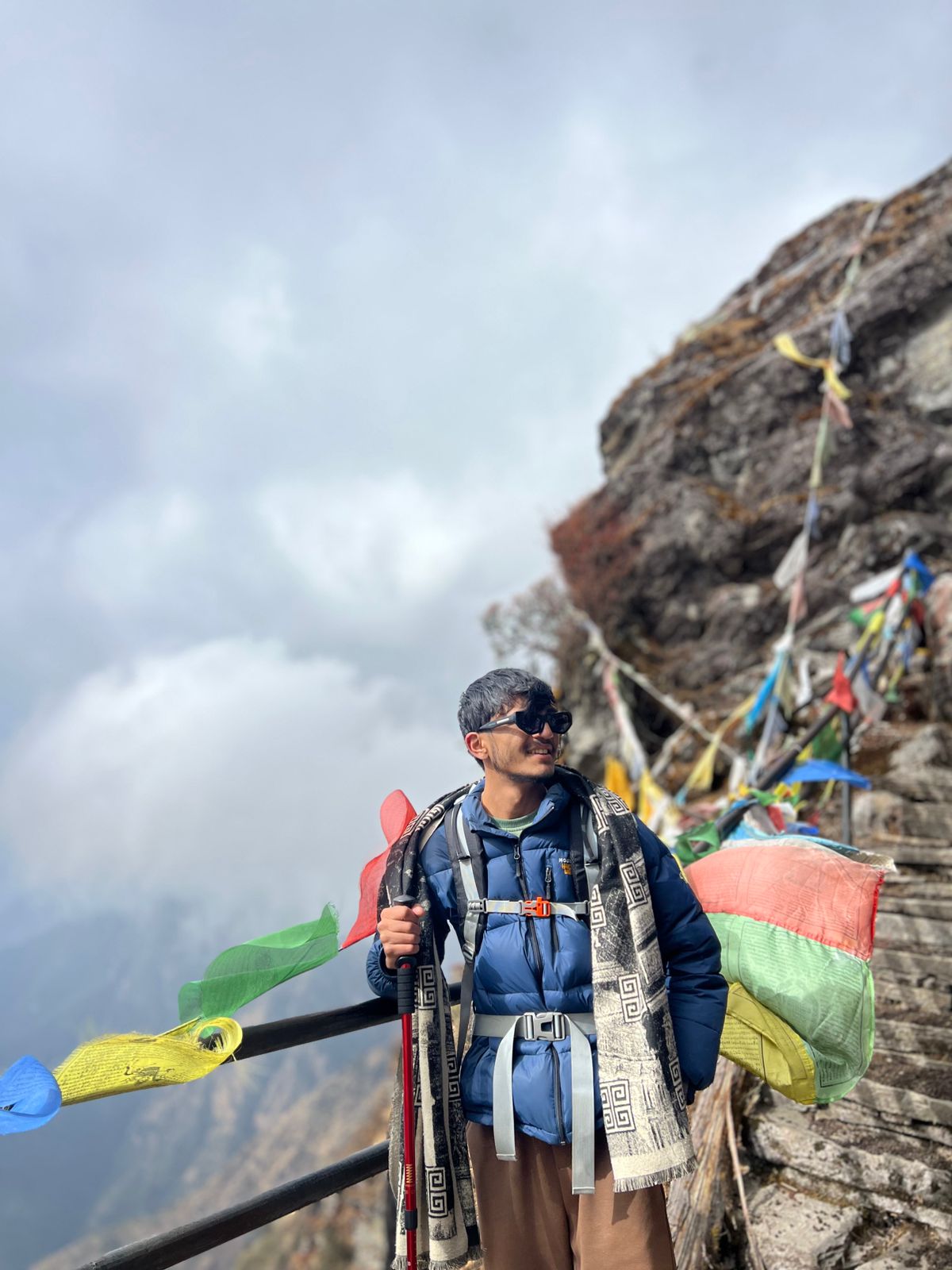 Vivaan Bhatt on Panch Pokhari Trek